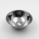 Stainless Steel Dessert Curry Soup Bowl Wati Katori for Small Rice Side Dishes - Neckline Detail by Nari Haat, Indian...