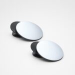 Car Blind Spot Side Mirror Round HD Glass Blind spot Mirror (2 Pc) - Back View by Nari Haat, Indian ethnic wear, wome...