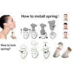 Double Chin Up Massager & Jawline Exerciser (1 Pc) - Closeup Embroidery by Nari Haat, Indian ethnic wear, women cloth...