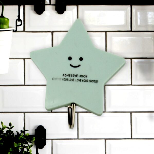 Multipurpose strong self-adhesive plastic wall hooks