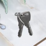 Heavy Duty Multipurpose Steel Cable Safety Lock with 2 Keys (1 Pc) - Neckline Detail by Nari Haat, Indian ethnic wear...