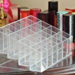 24 Hole Stand Trapezoid Holder Makeup Brushes Set Lipstick Holder Case Tools (1 Pc) - Fabric Detail by Nari Haat, Ind...