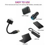 USB Star Projector & Disco Ball Light for Car & Bedroom Decor - Sleeve Design by Nari Haat, Indian ethnic wear, women...