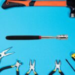 1 Pc Telescopic Pick up Tool Magnetic Mini LED Magnet Tool - Closeup Embroidery by Nari Haat, Indian ethnic wear, wom...