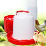 Automatic Chicken Drinker Chicken Feeder with Humanized Handle - Front View by Nari Haat, Indian ethnic wear, women c...