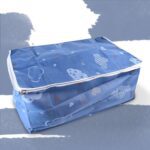 Multipurpose Zipper Storage Cloth Bag (1 Pc / 55×35 CM) - Back View by Nari Haat, Indian ethnic wear, women clothing...