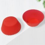 Silicone Cupcake-Shaped Baking Mold for Chocolate, Candy & Pastry (6 Pc) - Full Detail by Nari Haat, Indian ethnic we...