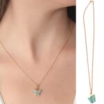 Chain Necklace Cute Charm Chain (1 Pc / Mix Design) - Neckline Detail by Nari Haat, Indian ethnic wear, women clothin...