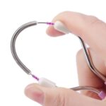 Facial Hair Remover Portable Spring (1 Pc) - Neckline Detail by Nari Haat, Indian ethnic wear, women clothing, design...