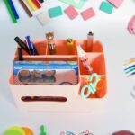 6-Compartment Desk Organizer – Multi-Function Storage  (Home/Office) - Back View by Nari Haat, Indian ethnic wear, ...