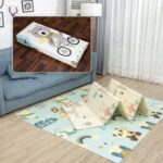 Baby Play Mat, Foam Play mat  Water-Proof Reversible Toxic Free (197x176 cm) - Neckline Detail by Nari Haat, Indian e...