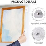 All-Plastic Adhesive Wall Hooks - Strong, No Damage, Easy to Install (3 Pc Set) - Neckline Detail by Nari Haat, India...