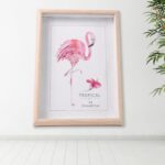 Creative Solid Wooden Photo Frame (21cmx29.7cm / 1Pc) - Closeup Embroidery by Nari Haat, Indian ethnic wear, women cl...