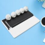 5 Slots Adhesive Desk Cable Cord Holder for Charging Cable (1 Pc / Mix Color) - Sleeve Design by Nari Haat, Indian et...