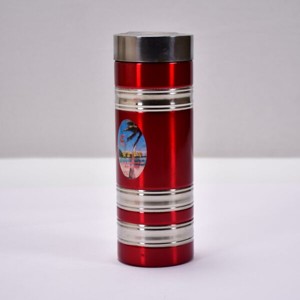 Mini Stainless Steel Water Bottle Bottle 380Ml For School  & Home Use - Front View by Nari Haat, Indian ethnic wear, ...