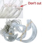 Multicolor 12 Diya Curtain String Lights (Multi Color) - Back View by Nari Haat, Indian ethnic wear, women clothing, ...