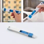 2 in 1 Multi-Function Plastic Window Slot Wardrobe Dust Removal Cleaning Brush - Neckline Detail by Nari Haat, Indian...