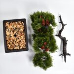 Artificial Potted Plant with Square Pot - Image 6