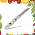 Stainless Steel, Egg Slicer & Knife (2 Pc Set) - Closeup Embroidery by Nari Haat, Indian ethnic wear, women clothing,...