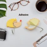 Multipurpose Self-Adhesive Hooks (Heavy Duty): Bathroom, Kitchen, Office - Closeup Embroidery by Nari Haat, Indian et...