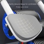 Abdominal Roller Wheel, Automatic Rebound Sponge Handle, Double Wheel Abdominal Roller, Non-Slip Timer Function with ...
