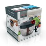 Manual Food Chopper, Compact & Powerful Hand Held Vegetable Chopper / Blender - Neckline Detail by Nari Haat, Indian ...
