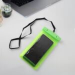 Waterproof Phone Pouch Bag,  for Beach Swimming Pool & Camping For all Mobile - Neckline Detail by Nari Haat, Indian ...