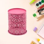 Pen Holder Office Desk Metal Mesh Pen Stand (1 Pc) - Back View by Nari Haat, Indian ethnic wear, women clothing, desi...