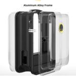 Electric Suitcase Smart Scooter – Riding Luggage with Removable Power (1 Pc) - Back View by Nari Haat, Indian ethni...