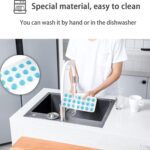 21 Cavity Up Ice Cube Trays-Easy Release Food  Grade  (2 Pc Set) - Neckline Detail by Nari Haat, Indian ethnic wear, ...