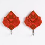 Multipurpose Self-Adhesive Hooks (Heavy Duty): Bathroom, Kitchen, Office - Sleeve Design by Nari Haat, Indian ethnic ...