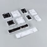 Cardboard Jewelry Boxes Gift Case Small Paper Jewelry Gift (7 Pcs Set / Mix Size) - Sleeve Design by Nari Haat, India...