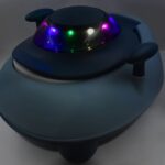 BABY PORTABLE LIGHTING & MUSIC BABY POTTY SEAT  CHAIR FOR  POTTY SEAT FOR 1+ YEAR CHILD - Neckline Detail by Nari Haa...