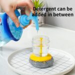 Handheld Soap Dispenser with Scrub (1 Set) - Full Detail by Nari Haat, Indian ethnic wear, women clothing, designer suit