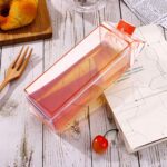 Plastic Milk Carton Colorful Clear Water Bottle, 17 Oz Portable Milk Box - Fabric Detail by Nari Haat, Indian ethnic ...