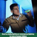 Mini Pocket Torch with 9 LED Bulbs – Super Bright Flashlight - Sleeve Design by Nari Haat, Indian ethnic wear, wome...