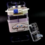 2in1 Dual Compartment Water Bottle with Straw and Adjustable Shoulder Straps (1 Pc / Multi color) - Neckline Detail b...