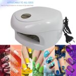 18W LED UV Lamp Nail Dryer Gel Nail Lamp Nail Polish Curing Lamp (1 Pc) - Neckline Detail by Nari Haat, Indian ethnic...