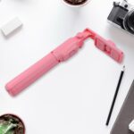 Portable Foldable Selfie Stick with Remote Control, YouTuber Video Recording (1 Pc) - Closeup Embroidery by Nari Haat...