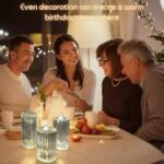 Flameless and Smokeless Decorative Candles LED Tea Light, Diwali (1 Pc) - Back View by Nari Haat, Indian ethnic wear,...