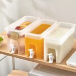 Drink Dispenser Portable Water Jug with Faucet (3.5 Ltr.) - Fabric Detail by Nari Haat, Indian ethnic wear, women clo...