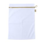 Large Mesh Laundry Bag with Zipper for Delicates & Travel Storage - Sleeve Design by Nari Haat, Indian ethnic wear, w...