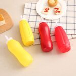 Plastic Squeeze Bottle Ketchup Mustard Honey Sauce Dispenser Bottle ( 2 Pc Set ) - Closeup Embroidery by Nari Haat, I...