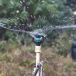 Rotating Irrigation Sprinkler Plastic Spray Nozzle (1 Pc) - Neckline Detail by Nari Haat, Indian ethnic wear, women c...