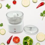 Portable Mini Food Processor Chopper Electric Veggie Chopper 3 Blades With Charching Cable Type C, Vegetable Chopper,...