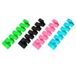 Spiral Charger Spring Cable Protector Data Cable Saver (Pack of 4) - Full Detail by Nari Haat, Indian ethnic wear, wo...