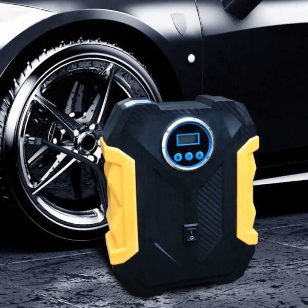Portable Electric Car Air Compressor Pump for Car and Bike Tyre - Front View by Nari Haat, Indian ethnic wear, women ...