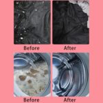 Reusable Washing Machine Floating Cylindrical Shape Lint Mesh Bag ( 1 Pc) - Fabric Detail by Nari Haat, Indian ethnic...