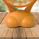 Cartoon Shape Mini Fan USB Powered & Battery Operated (Battery Not Include / 1 Pc) - Neckline Detail by Nari Haat, In...