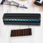 Temporary Car Parking Mobile Number Display with Magnetic Numbers Stickers  (1Pc) - Neckline Detail by Nari Haat, Ind...